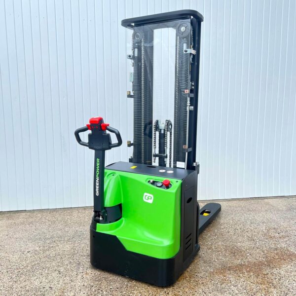 FULL ELECTRIC PALLET STACKER TRUCK GREENPOWER ES16-16WA -1600KGS – 4800MM LIFT - Image 11