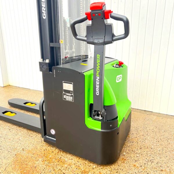 FULL ELECTRIC PALLET STACKER TRUCK GREENPOWER ES16-16WA -1600KGS – 4800MM LIFT - Image 10