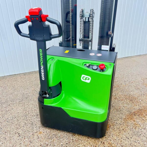 FULL ELECTRIC PALLET STACKER TRUCK GREENPOWER ES16-16WA -1600KGS – 4800MM LIFT - Image 8