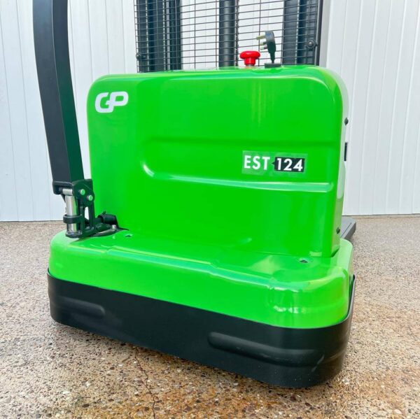 FULL ELECTRIC PALLET STACKER TRUCK GREENPOWER- EST 124 – 3600MM LIFT – 1200KGS - Image 7