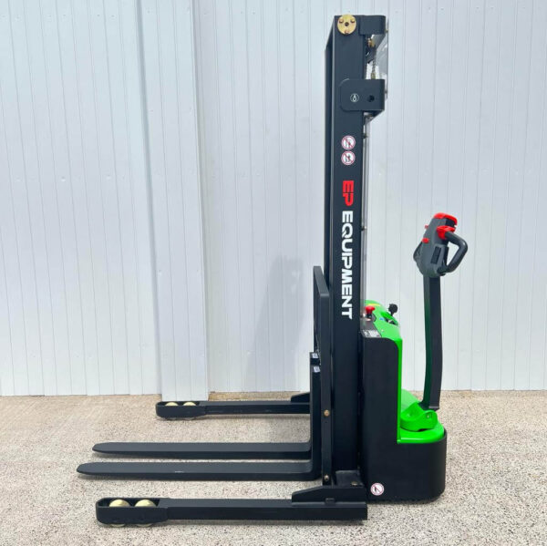 LITHIUM ELECTRIC PALLET STACKER STRADDLE EP ES12-25DM -1200KGS – 3600MM LIFT