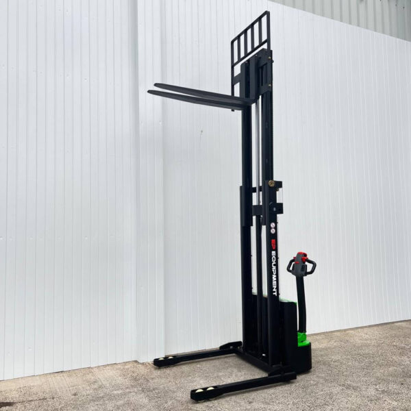 LITHIUM ELECTRIC PALLET STACKER STRADDLE EP ES12-25DM -1200KGS – 3600MM LIFT - Image 8