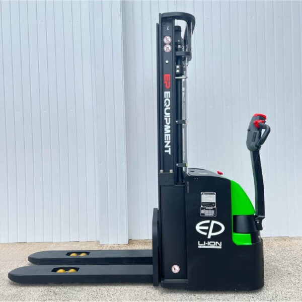 LITHIUM ELECTRIC PALLET STACKER TRUCK EP ES16-16WA -1600KGS – 3000MM LIFT