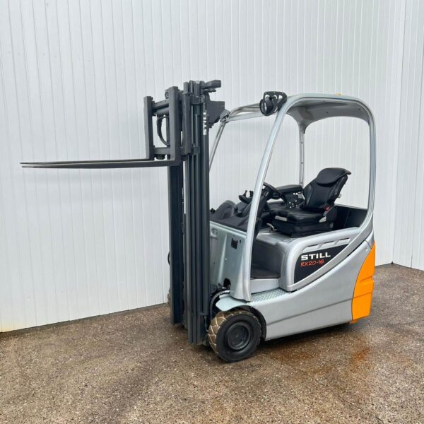 STILL RX20-16 USED 3 WHEEL ELECTRIC FORKLIFT 5000MM LIFT - Image 4