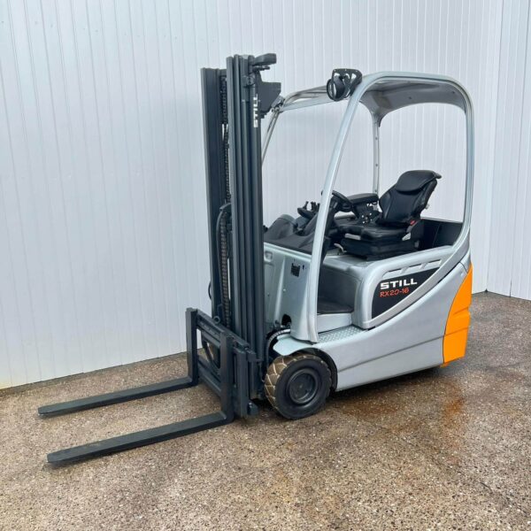 STILL RX20-16 USED 3 WHEEL ELECTRIC FORKLIFT 5000MM LIFT - Image 2