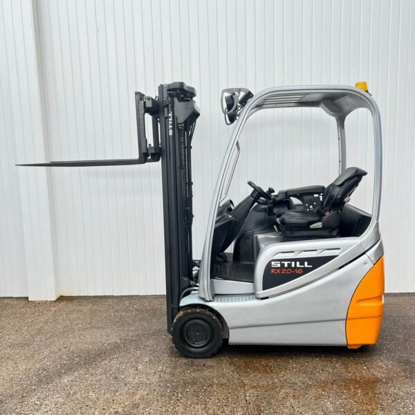 STILL RX20-16 USED 3 WHEEL ELECTRIC FORKLIFT 5000MM LIFT - Image 12