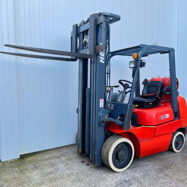 HELI HFG30 USED COMPACT GAS FORKLIFT – 5400MM LIFT - Image 8