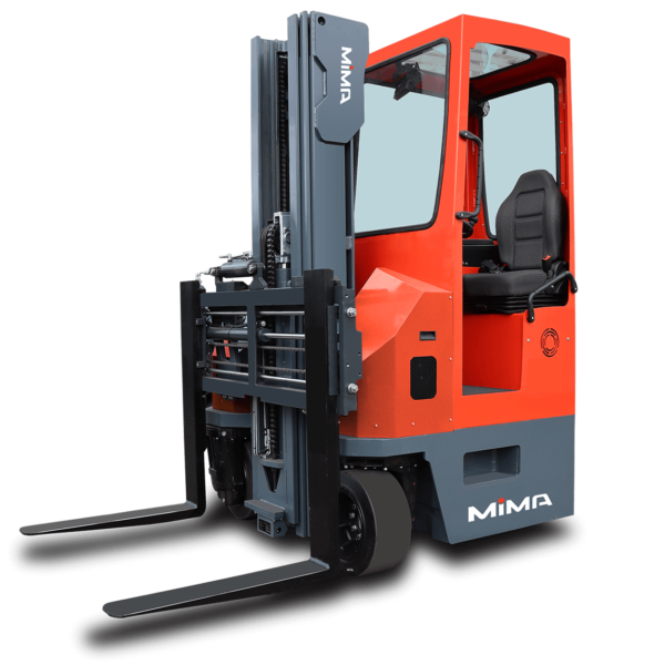 MULTI DIRECTIONAL COUNTERBALANCE FORKLIFT NEW LITHIUM MIMA MQK30 – 8000MM LIFT – HALF CAB - Image 6