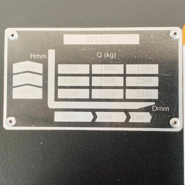 NEW EP EFL352 LITHIUM ELECTRIC FORKLIFT – DUPLEX- 3000MM LIFT - Image 2