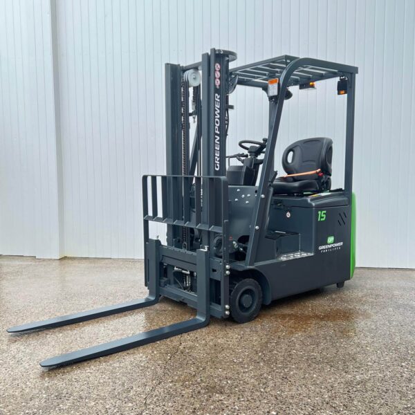 NEW GREENPOWER ECO 15 ELECTRIC FORKLIFT ULTRA COMPACT – 3000MM LIFT - Image 9