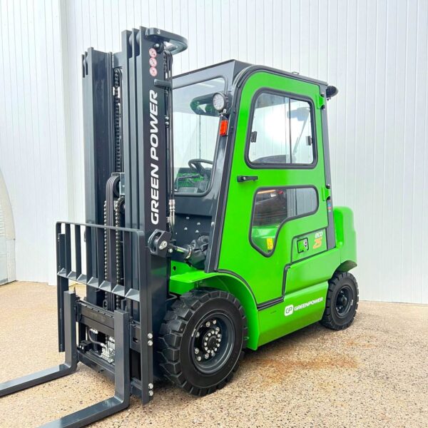 NEW LITHIUM GREENPOWER ECO 25 ELECTRIC FORKLIFT – 4800MM LIFT – FULL CAB - Image 9