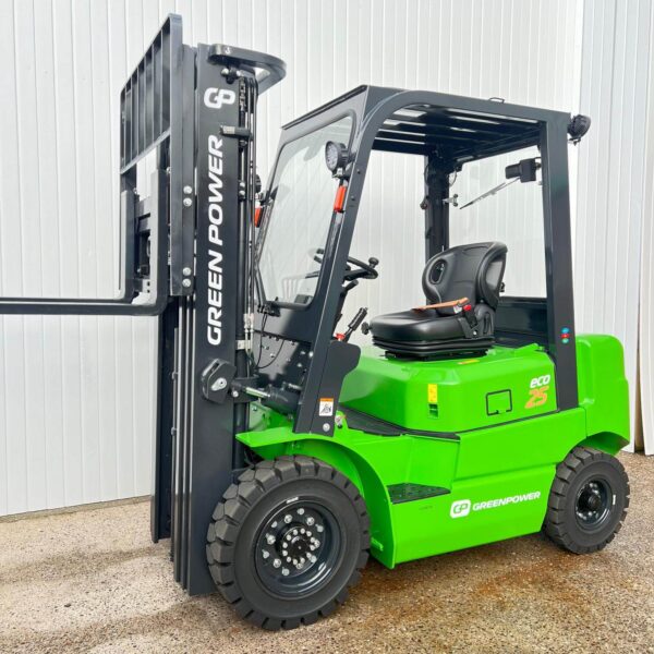 NEW LITHIUM GREENPOWER ECO 25 ELECTRIC FORKLIFT – 4800MM LIFT – HALF CAB - Image 15