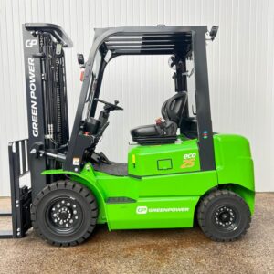 NEW LITHIUM GREENPOWER ECO 25 ELECTRIC FORKLIFT – 4800MM LIFT – HALF CAB