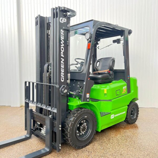 NEW LITHIUM GREENPOWER ECO 25 ELECTRIC FORKLIFT – 4800MM LIFT – HALF CAB - Image 14