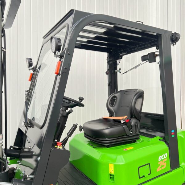 NEW LITHIUM GREENPOWER ECO 25 ELECTRIC FORKLIFT – 4800MM LIFT – HALF CAB - Image 12