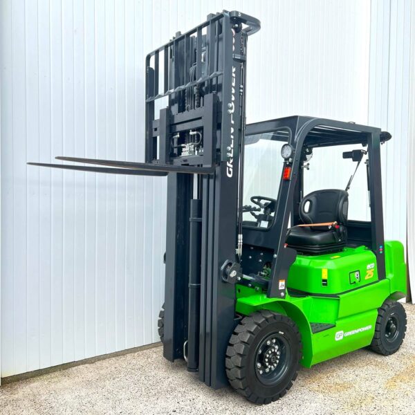 NEW LITHIUM GREENPOWER ECO 25 ELECTRIC FORKLIFT – 6000MM LIFT – HALF CAB - Image 8