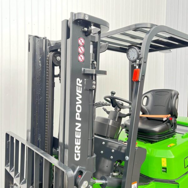 NEW LITHIUM GREENPOWER ECO 30 ELECTRIC FORKLIFT – 3000MM LIFT – ROOF COVER - Image 11