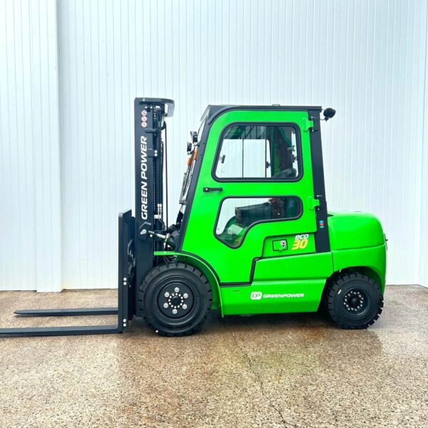 NEW LITHIUM GREENPOWER ECO 30 ELECTRIC FORKLIFT – 4800MM LIFT – FULL CAB - Image 3