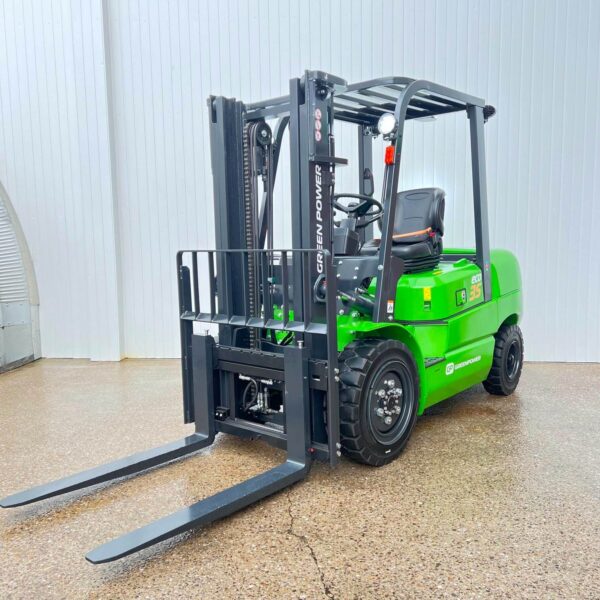 NEW LITHIUM GREENPOWER ECO 35 ELECTRIC FORKLIFT – 3000MM LIFT – ROOF COVER - Image 7