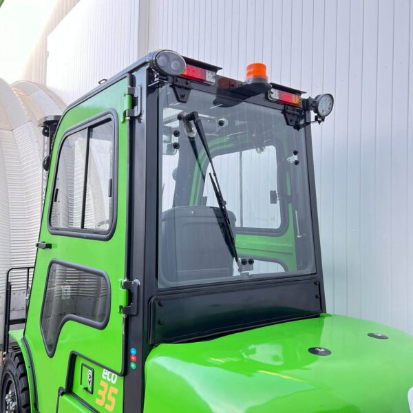 NEW LITHIUM GREENPOWER ECO 35 ELECTRIC FORKLIFT – 4800MM LIFT – FULL CAB - Image 5