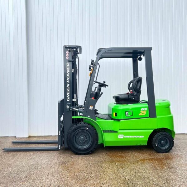 NEW LITHIUM GREENPOWER ECO25X ELECTRIC FORKLIFT – 4800MM LIFT - Image 2