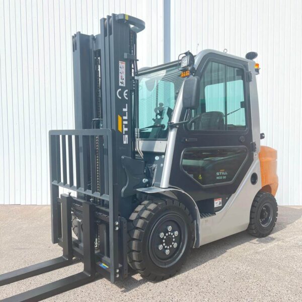 NEW STILL RCD30 DIESEL FORKLIFT – FULL CAB – 4700MM LIFT - Image 10