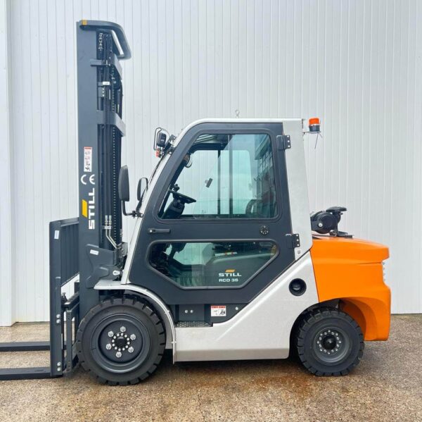 NEW STILL RCD35 DIESEL FORKLIFT – FULL CAB – 6000MM LIFT