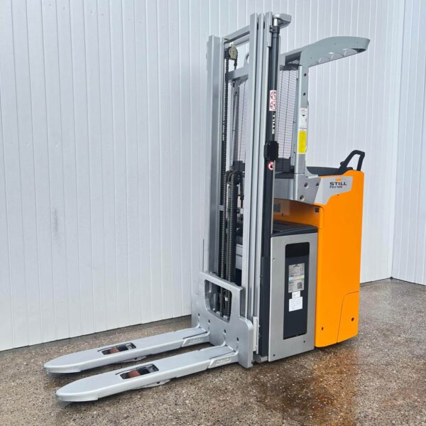 STILL FXV14 EX DEMO RIDE ON PALLET STACKER LITHIUM ELECTRIC – 5300MM - Image 6