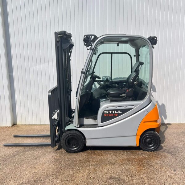 STILL RX20-16 USED 4 WHEEL ELECTRIC FORKLIFT 5000MM LIFT – HALF CAB - Image 5