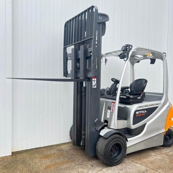 STILL RX60-30 USED 4 WHEEL ELECTRIC FORKLIFT – 6000MM LIFT - Image 13