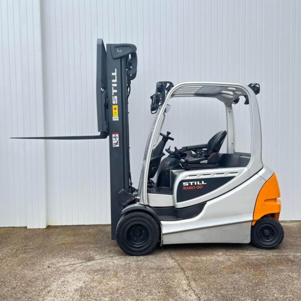 STILL RX60-30 USED 4 WHEEL ELECTRIC FORKLIFT – 6000MM LIFT - Image 2